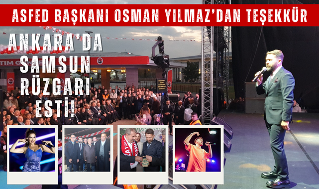 ASFED Başkanı Osman Yılmaz'dan Teşekkür Mesajı!