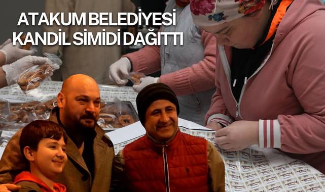 Atakum Belediyesi Kandil Gecesi Kandil Simidi Dağıttı!