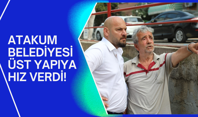 Atakum Belediyesi Üst Yapı Çalışmalarına Hız Verdi!