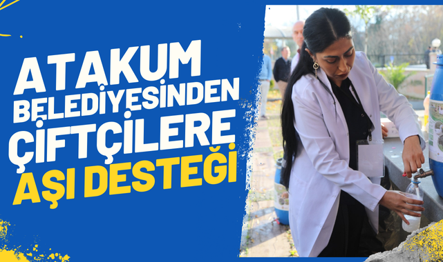 Atakum Belediyesinden Çiftçilere Aşı Desteği!