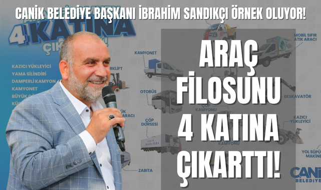 Başkan Sandıkçı Araç Filosunu 4 Katına Çıkarttı!