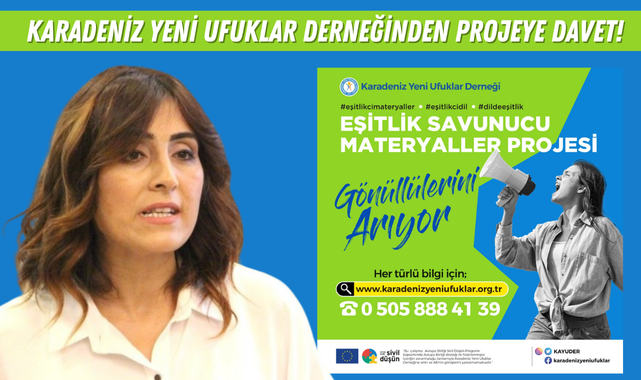 Karadeniz Yeni Ufuklar Derneğinden Projeye Davet!