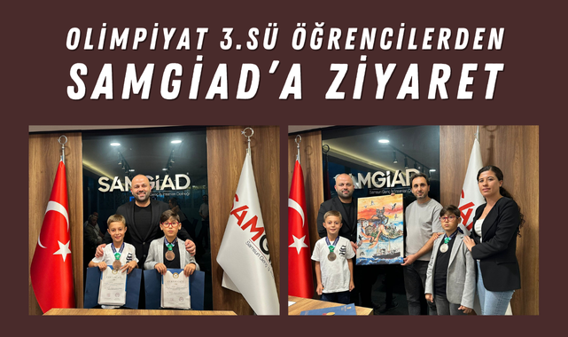 Olimpiyat 3.sü Öğrencilerden SAMGİAD'a Ziyaret!