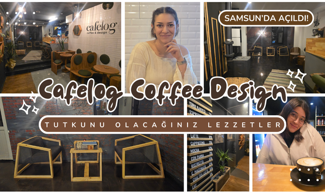 Samsun'da Kahvenin Adresi; Cafelog Coffee Design