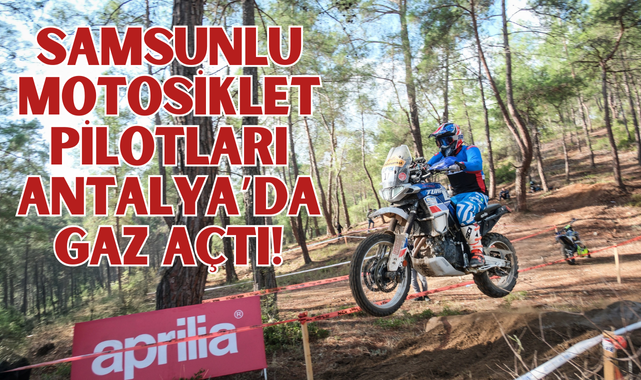 Samsunlu Motosiklet Pilotları SKY Adventure'a Damga Vurdu!