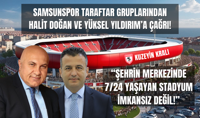 Samsunspor Taraftar Gruplarından Yeni Stadyum İçin Çağrı!